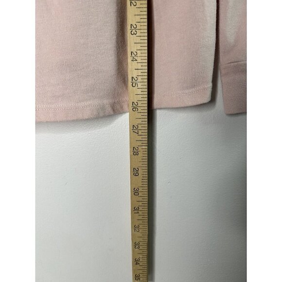 Abercrombie & Fitch Top Women's Long Sleeve Pink Rose Embroidered Logo S… - Picture 5 of 9